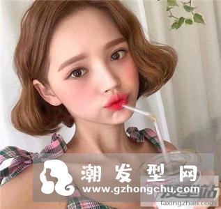齐肩波波烫什么卷好看 玫瑰卷A字卷发打造小V脸