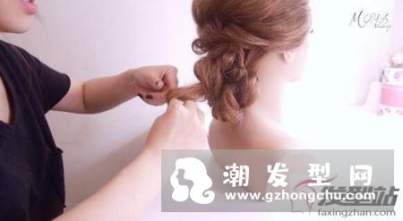 优雅气质宴会低盘发教程 跟着学你也可以很有女人味