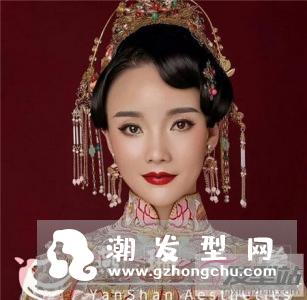 中式新娘盘发和韩式新娘盘发哪个好看 不同风格盘发打造不一样的美感