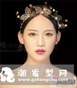 短发新娘婚纱造型 最美发型打开方式