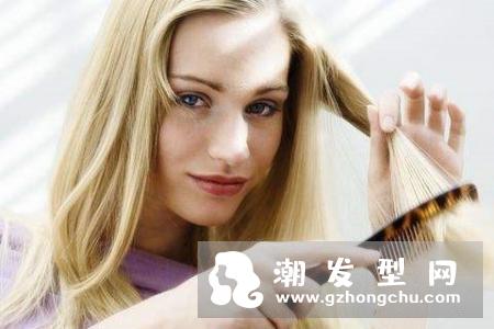 减龄扮嫩刘海图片 洗发前梳头能减少头发脱落吗