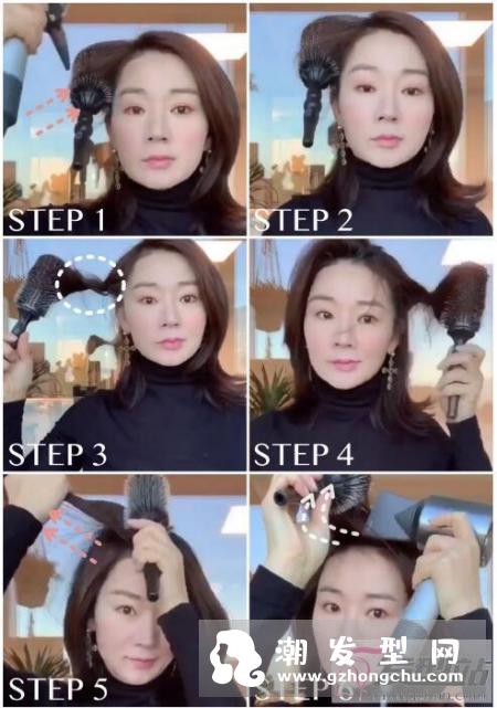 抖音网红发型卷发怎么弄 圆梳＋吹风机吹出网红卷发从此跟电卷棒说Bye