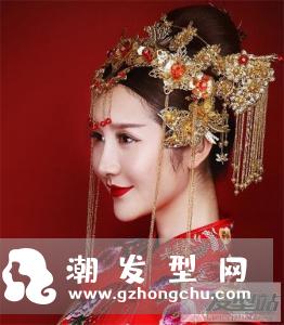 中式秀禾新娘发型 2019新娘发型流行趋势