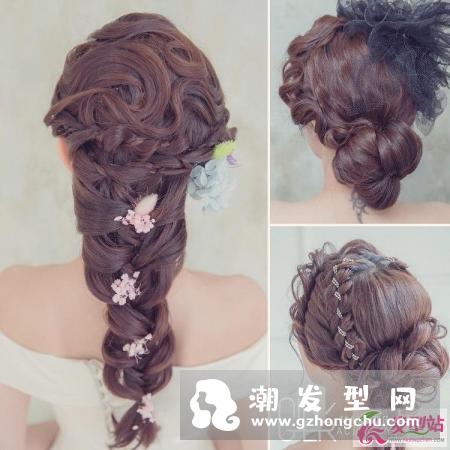 你理想的婚礼造型会选择什么？宋慧乔的盘发,林心如的编发还是披肩长发