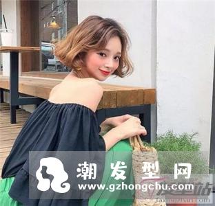 齐肩波波烫什么卷好看 玫瑰卷A字卷发打造小V脸