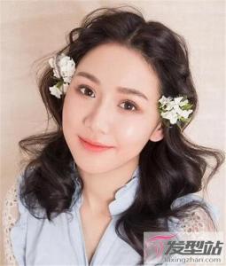 新娘发型图片2018款 花样新娘造型设计浪漫唯美