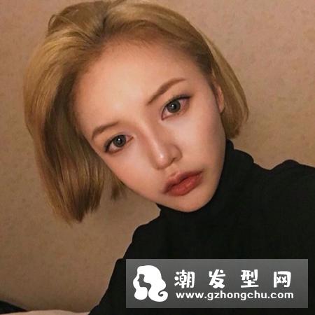 女生短发染什么颜色好看又洋气 韩国短发流行发色图片