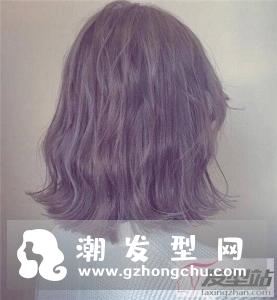齐肩外翘卷发 lob头显瘦设计