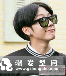 适合男生的波波头 修颜时髦年轻好几岁