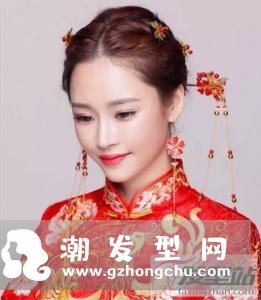 超美古装新娘发型 散发端庄古典贵气