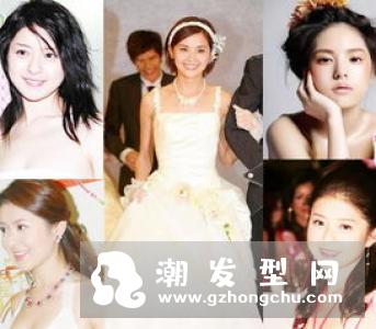 绝美新娘敬酒发型 新颖唯美人见人爱