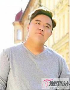 胖子发型男霸气 只要敢大胆尝试总有一款适合你