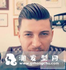 脸大的男生适合油头吗 干练成熟打造酷炫气场