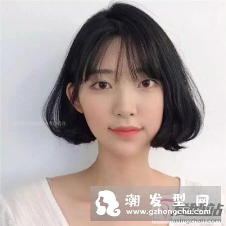 最新女生BOBO头大全 韩范时尚内扣波波短发