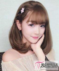 女生齐肩梨花头 尽显淑女优雅气质