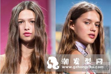 大波浪卷发已经过气，女星模特都爱上减龄又易打理的微卷发型！