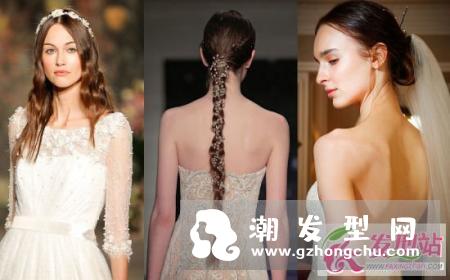 春夏纽约婚纱周新娘发型秀
