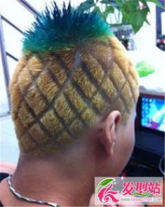 男生菠萝头发型 扎小辫的男生超帅