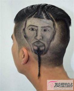 男生undercut雕刻发型 两边铲 推后脖设计