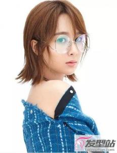 短发鱼尾卷发型 灵动修颜美到窒息