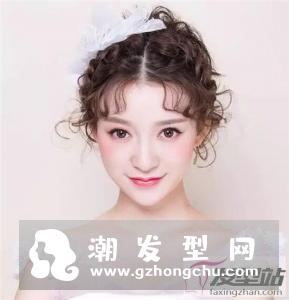 浪漫森系新娘发型 空气感盘发唯美动人