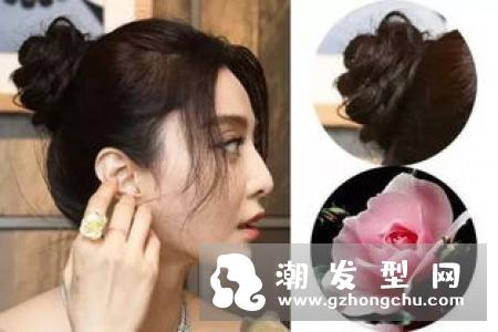 披肩发怎么扎丸子头 简单好看的丸子头造型图片