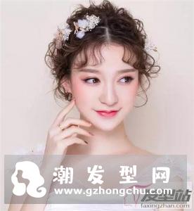 浪漫森系新娘发型 空气感盘发唯美动人