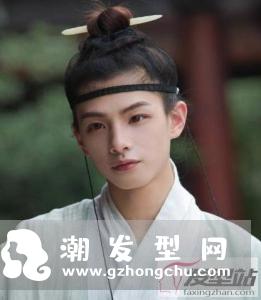 古代男子发型 文雅与英气兼得