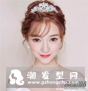 浪漫森系新娘发型 空气感盘发唯美动人