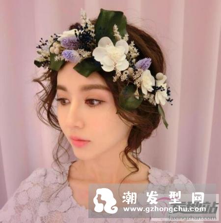 高贵大气新娘发型图片 让五官更立体打造最美丽动人新娘