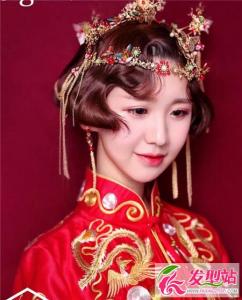 2019新娘经典发型100例 秀禾妆惊艳全场来宾