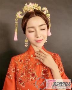 抽丝新娘发型 细致优雅迷人