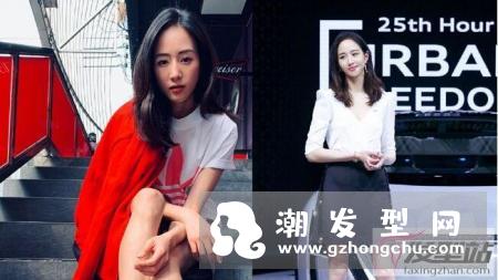 小波浪卷发型图中长发 减龄又百搭女神感爆棚