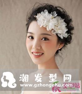简单漂亮新娘发型图片 打造最漂亮端庄新娘