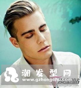 脸大的男生适合油头吗 干练成熟打造酷炫气场