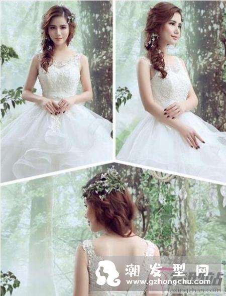 韩式小清新新娘发型 让你蜕变成最美新娘