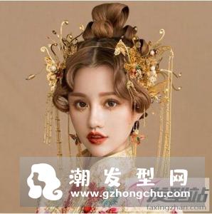 刘海烫卷新娘发型 变身美丽动人新娘