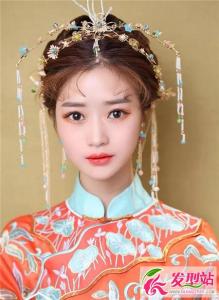 2019新娘经典发型100例 秀禾妆惊艳全场来宾