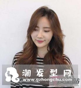 ins风中长发卷发 洋气修颜就是最美小仙女