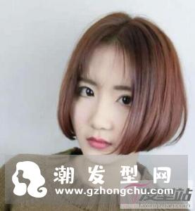 女生波波头怎么剪 发尾内扣更洋气瘦脸