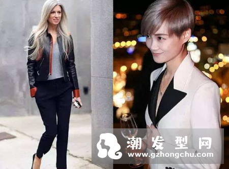 奶奶灰头发适合什么肤色 配什么衣服好看