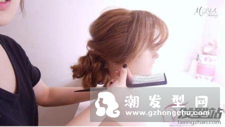 优雅气质宴会低盘发教程 跟着学你也可以很有女人味