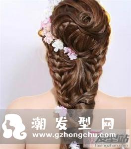 香港流行的新娘妆发 款款唯美上档次