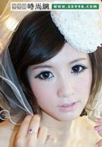 韩式中长发新娘发型 倾心打造唯美清新范