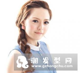 头发少的人怎么盘发 简约盘发甜美显发量