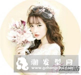 2018韩式新娘发型 流行公主清新风格