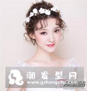 浪漫森系新娘发型 空气感盘发唯美动人