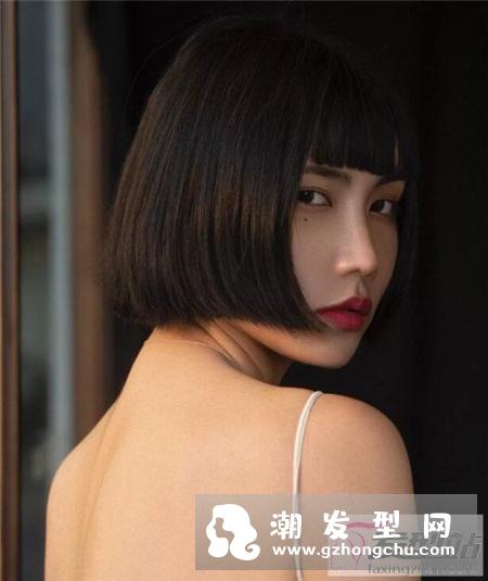 2020女生波波头大全 齐嘴波波气质显瘦