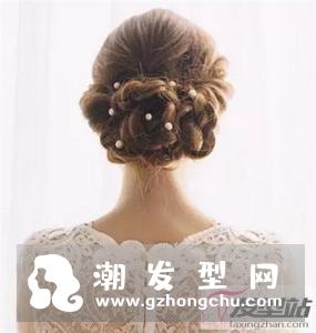 绝美新娘敬酒发型 新颖唯美人见人爱