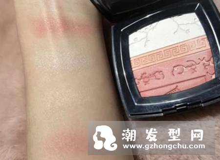 香奈儿屏风腮红怎么样 试色图片